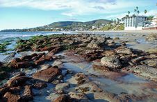 Low Tide At Laguna Beach, California Stock Photography Low Tide At Laguna Beach, California Stock Photography