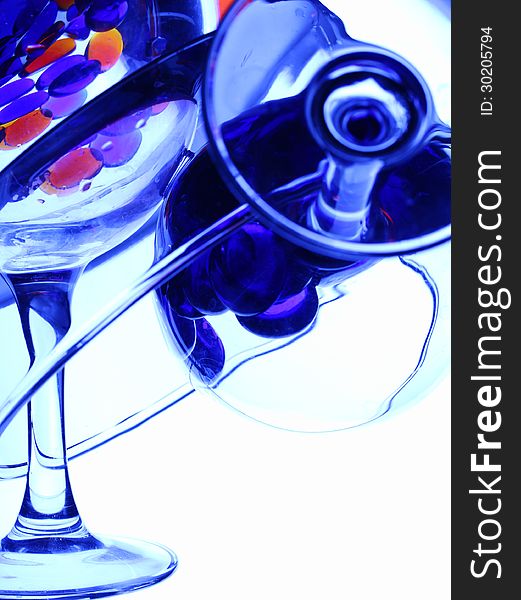 Wineglass abstract