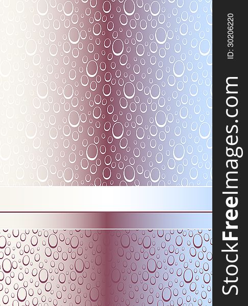 Abstract Seamless Pattern Or Background With Bubbl
