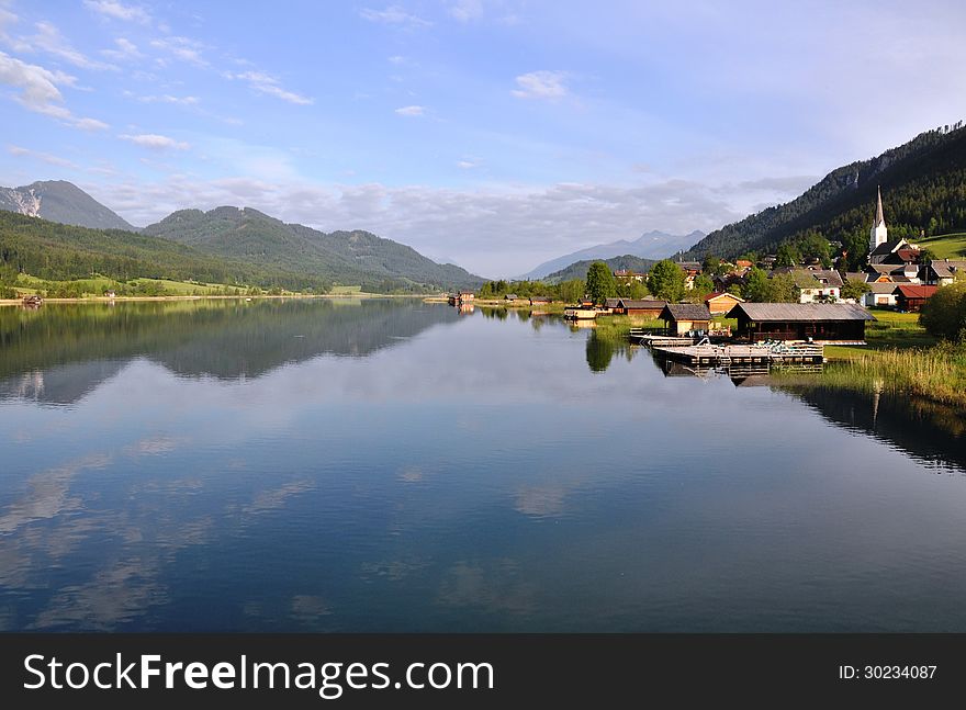 Lake Weissensee, Austria