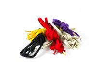 Colour Shoelace Stock Image