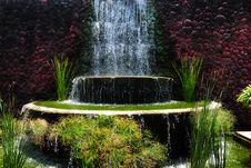 A Small Waterfall Royalty Free Stock Image A Small Waterfall Royalty Free Stock Image