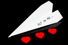 Paper Plane Stock Image Paper Plane Stock Image