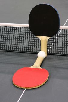 Table Tennis Rackets Royalty Free Stock Image Table Tennis Rackets Royalty Free Stock Image