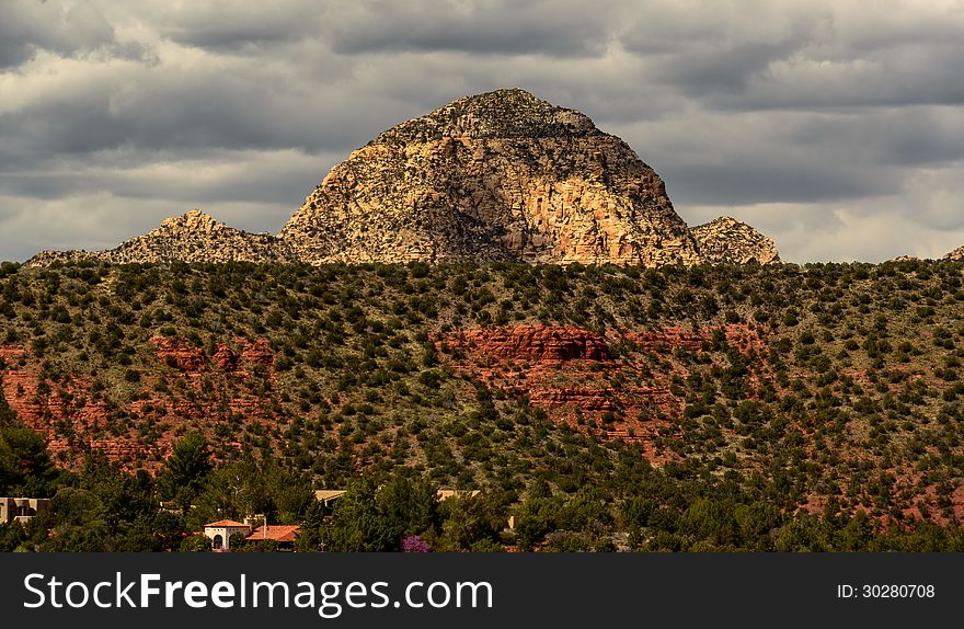 Red Rocks Capital Butte, Sedona, Arizona