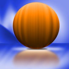 Big Orange Pumpkin Royalty Free Stock Photo Big Orange Pumpkin Royalty Free Stock Photo
