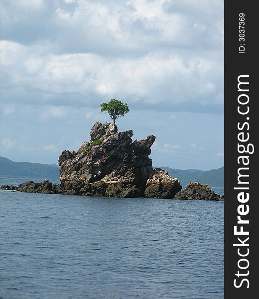 Lonely Island. Thailand.