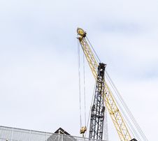 Crane Royalty Free Stock Photography Crane Royalty Free Stock Photography