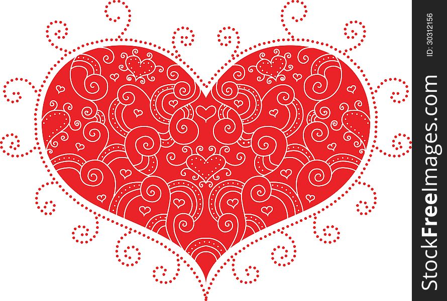 Red Valentine Heart