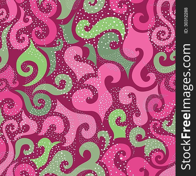 Abstract swirl seam less pattern. Abstract swirl seam less pattern
