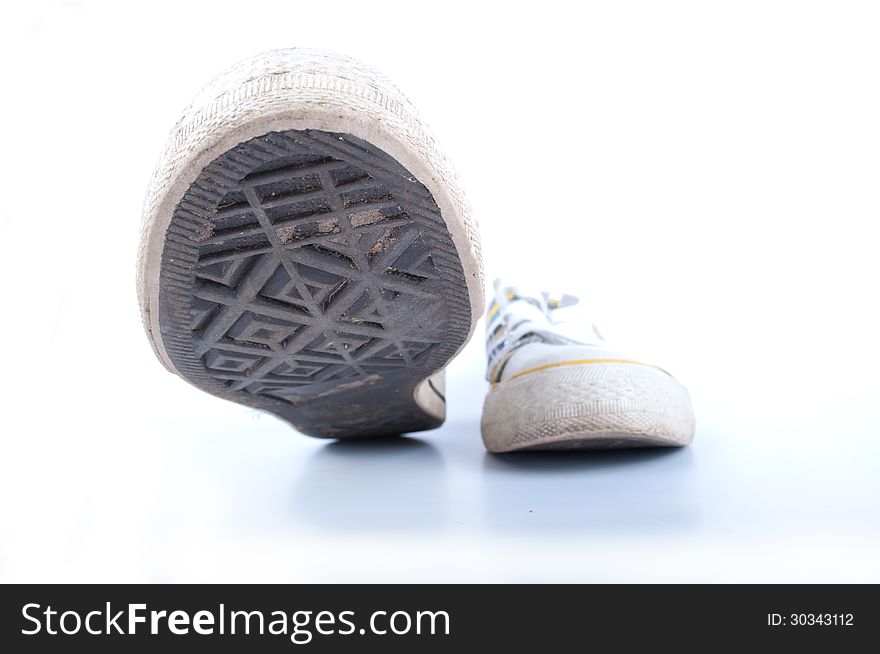 Sneakers isolated on a white background