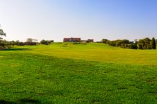 The Jinshi Beach Golf Course Royalty Free Stock Photography The Jinshi Beach Golf Course Royalty Free Stock Photography