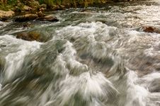 The Turbulent Flow Royalty Free Stock Photo The Turbulent Flow Royalty Free Stock Photo