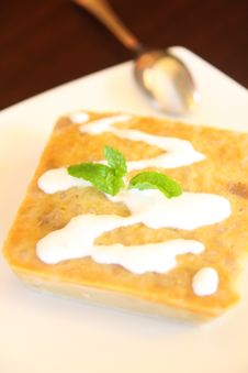 Thai Dessert Made From Eggs And Coconut Milk Royalty Free Stock Image Thai Dessert Made From Eggs And Coconut Milk Royalty Free Stock Image