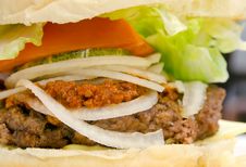 Chili Burger Royalty Free Stock Photos Chili Burger Royalty Free Stock Photos
