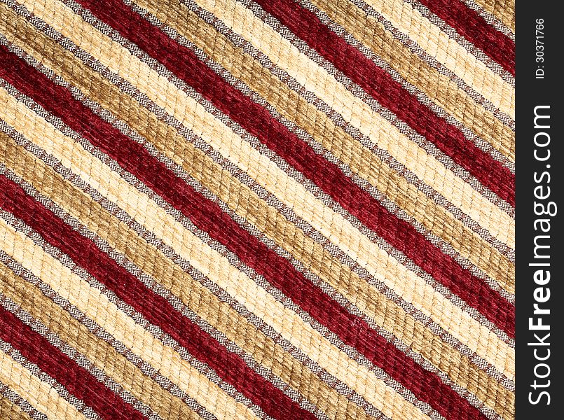 Striped fabric  texture