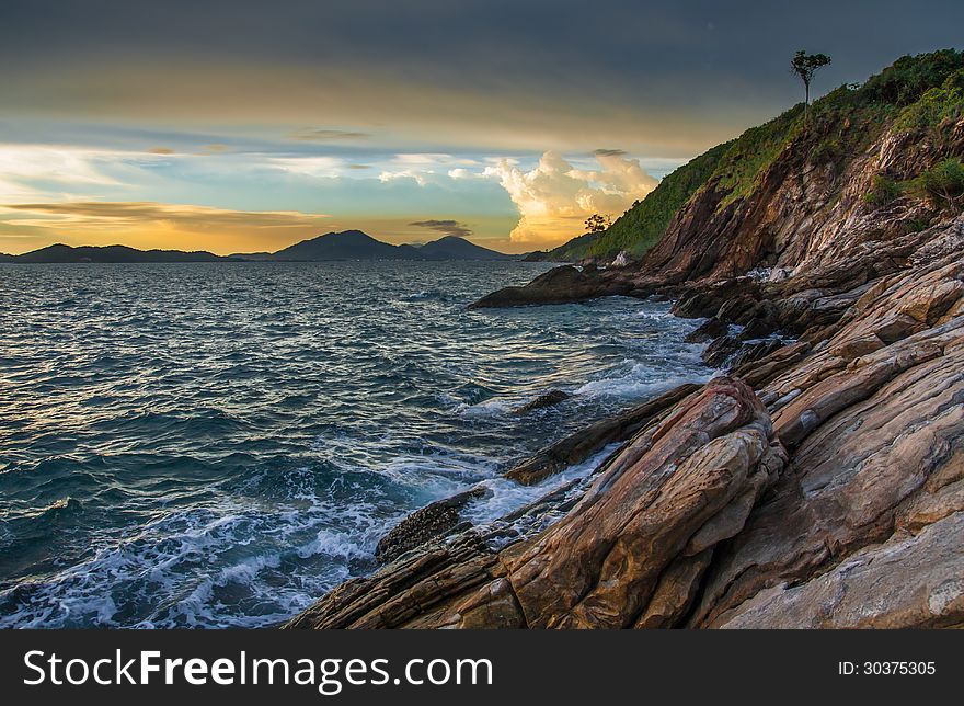 Sunset Seascape, Samed Island