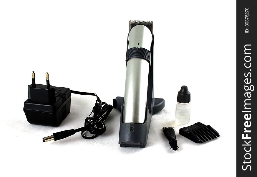 Used hair and beard trimmer