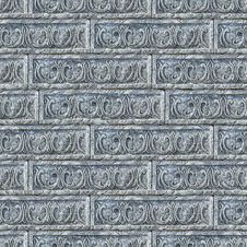 Seamless Texture Of Gray Decorative Bricks Wall. Stock Photos Seamless Texture Of Gray Decorative Bricks Wall. Stock Photos
