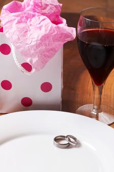 Table Setting At A Celebration Royalty Free Stock Photos Table Setting At A Celebration Royalty Free Stock Photos