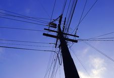 Power Lines Royalty Free Stock Image