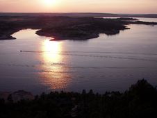 Serene Sunset 3 Royalty Free Stock Image