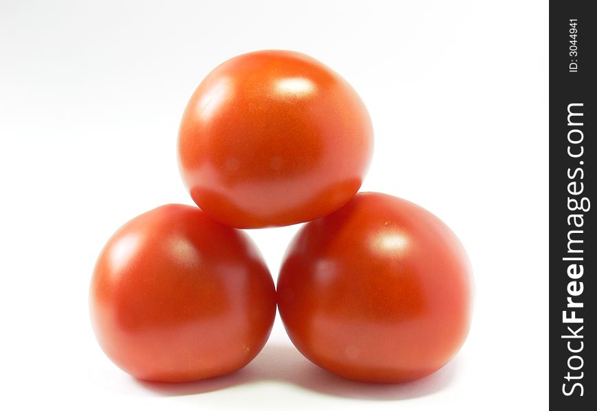 Tomatoes red isolated spice vegetable
