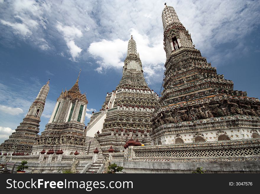 Wat Arun Temple In Bangkok