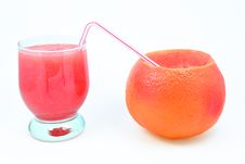 Pulp Of Grapefruit Royalty Free Stock Photography Pulp Of Grapefruit Royalty Free Stock Photography
