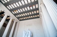 Abraham Lincoln Memorial Royalty Free Stock Photography Abraham Lincoln Memorial Royalty Free Stock Photography