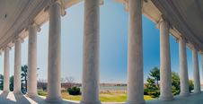 Neoclassical Ionic Architecture Stock Image Neoclassical Ionic Architecture Stock Image