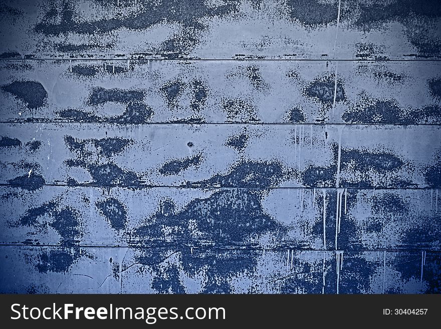 Spotted blue and white wall background