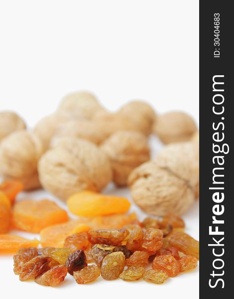 Dried fruit (diet, healthy and delicious food). Dried fruit (diet, healthy and delicious food)