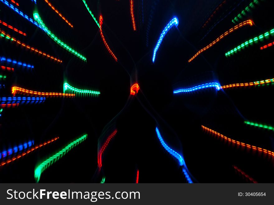 Abstract Multicolor Light Background