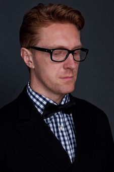 Elegant Man In A Suit Stock Images