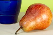 Pear And Jug Royalty Free Stock Photos Pear And Jug Royalty Free Stock Photos