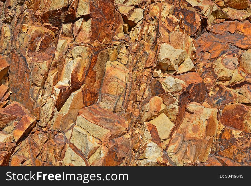 Abstract background of yellow stone wall. Abstract background of yellow stone wall