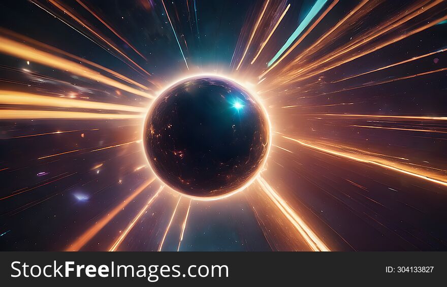 graphic image cosmic rays graphics space