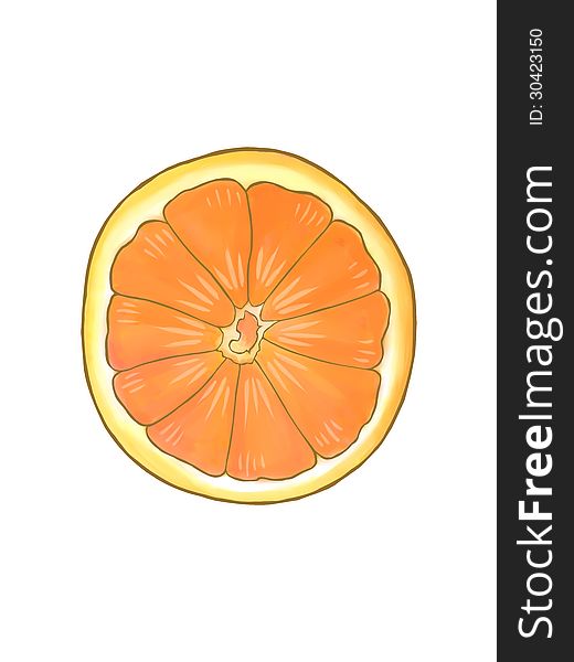 Half orange