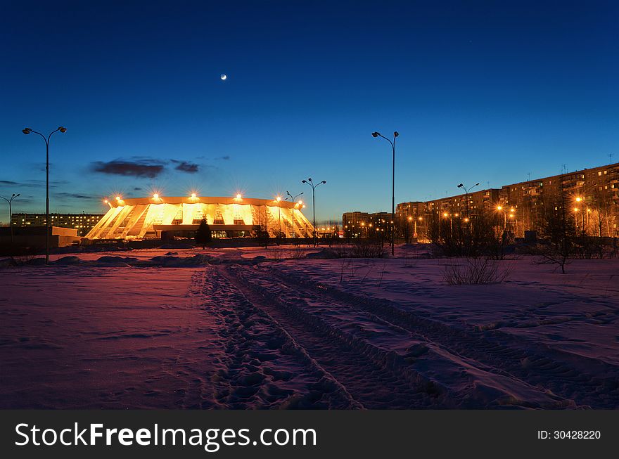 Palace Of Ice Sports In  Nizhny Tagil, Russia