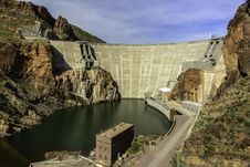 Theodore Roosevelt Dam Royalty Free Stock Photos Theodore Roosevelt Dam Royalty Free Stock Photos