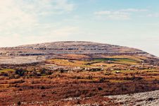 The Rolling Hills Of Burren Royalty Free Stock Photography The Rolling Hills Of Burren Royalty Free Stock Photography