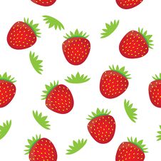 Seamless Background Pattern- Colorful Strawberry Royalty Free Stock Images Seamless Background Pattern- Colorful Strawberry Royalty Free Stock Images