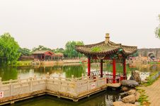 Pavilion On Lakeside Stock Images Pavilion On Lakeside Stock Images