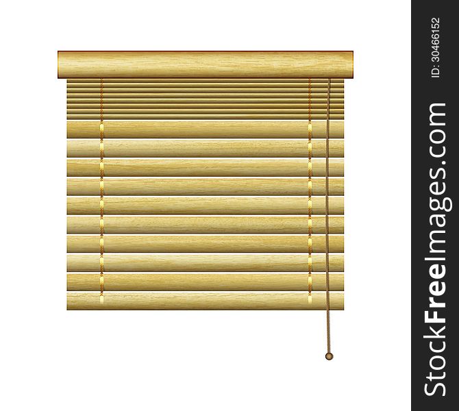 New horizontal louvers from natural wood planks can use for retro indoor design. New horizontal louvers from natural wood planks can use for retro indoor design