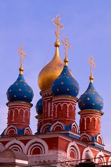 The Church Of St. George The Victorious Stock Image The Church Of St. George The Victorious Stock Image
