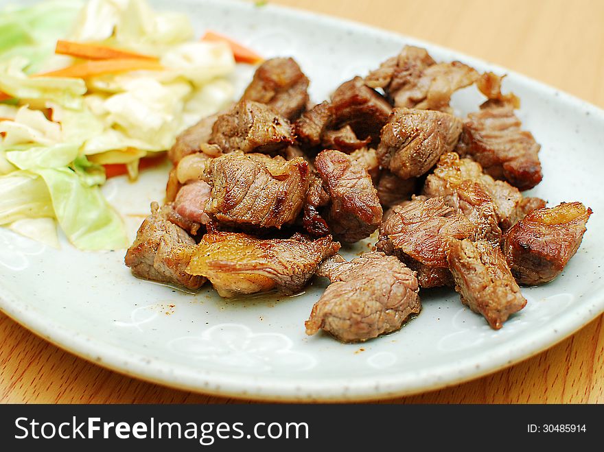Beef Grilled