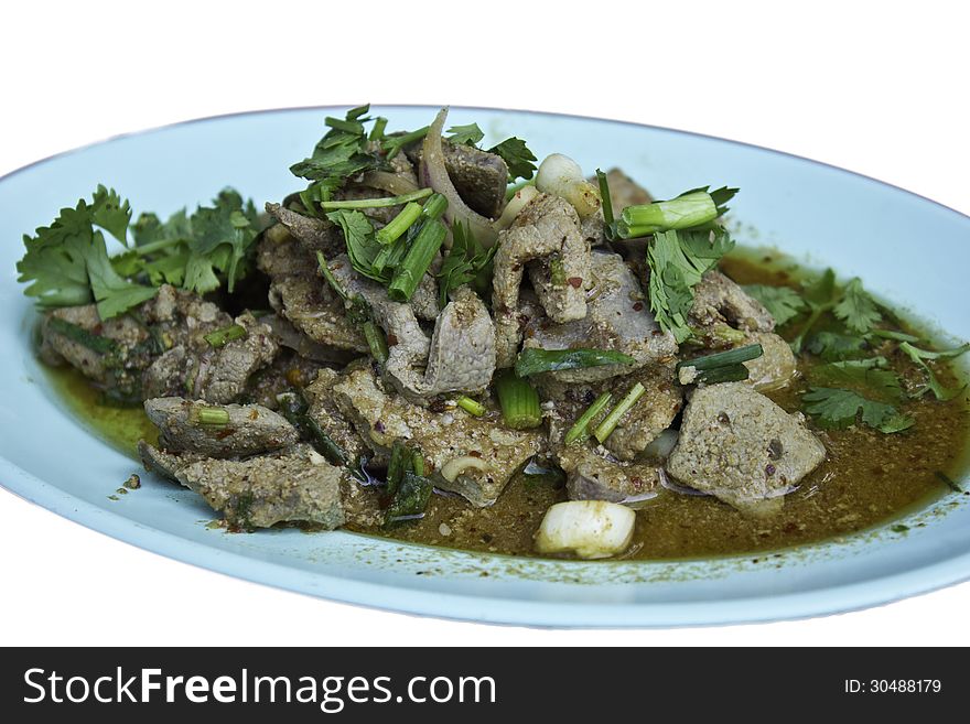 Thai Grilled Liver