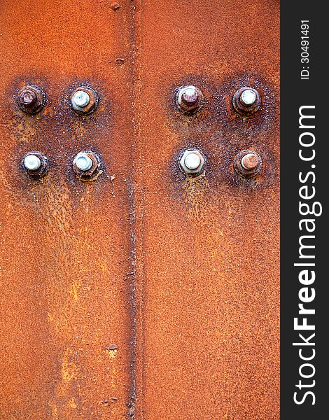 Rusty steel plate texture background. Rusty steel plate texture background