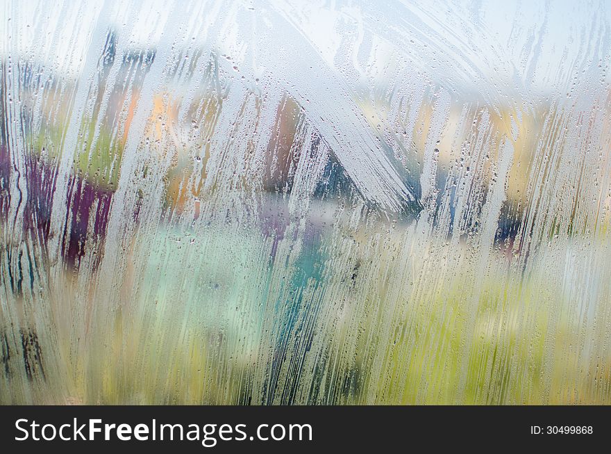 Misted window